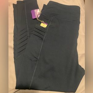 Tangerine Teal Leggings with Pockets NWT